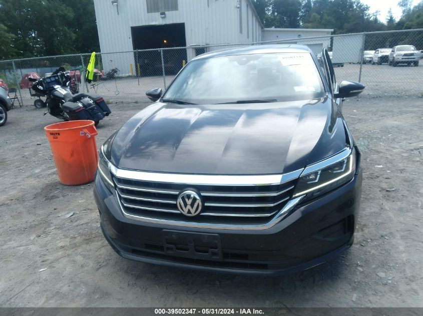 2020 Volkswagen Passat 2.0T Sel VIN: 1VWCA7A36LC002704 Lot: 39502347