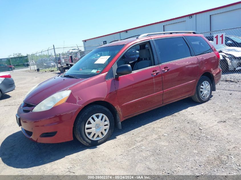 2006 Toyota Sienna Ce VIN: 5TDZA23C36S437082 Lot: 39502374