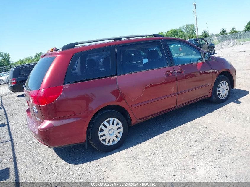 2006 Toyota Sienna Ce VIN: 5TDZA23C36S437082 Lot: 39502374