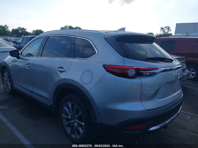 2019 Mazda Cx-9 Grand Touring VIN: JM3TCBDY8K0321259 Lot: 39502378