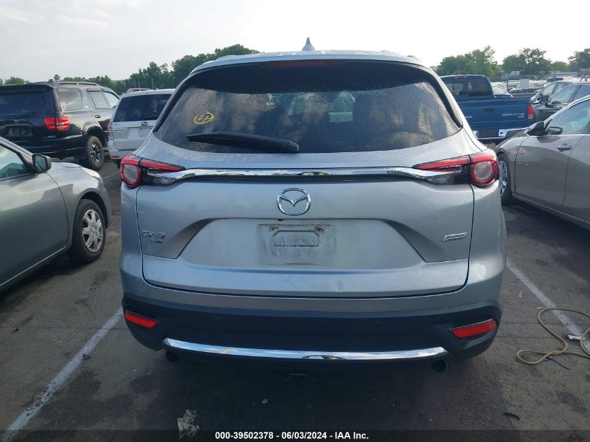 2019 Mazda Cx-9 Grand Touring VIN: JM3TCBDY8K0321259 Lot: 39502378