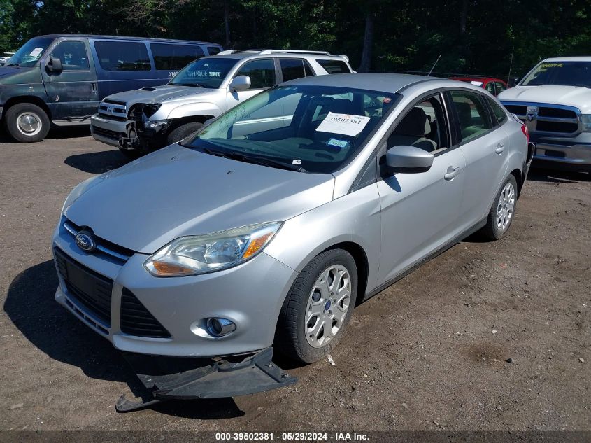 2012 Ford Focus Se VIN: 1FAHP3F24CL456911 Lot: 39502381