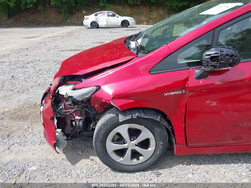 2012 Toyota Prius Three VIN: JTDKN3DU1C1509909 Lot: 39502382