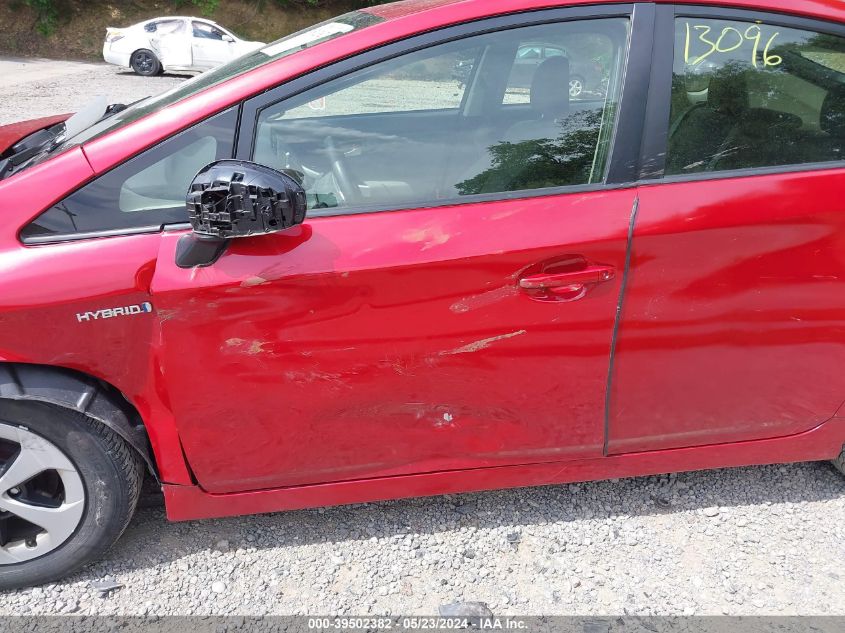 2012 Toyota Prius Three VIN: JTDKN3DU1C1509909 Lot: 39502382