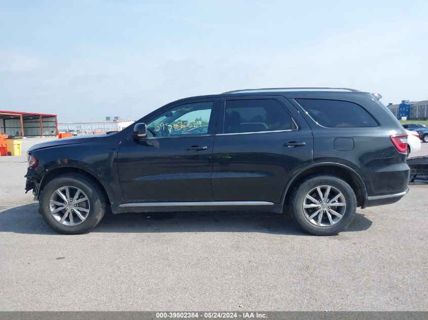 2014 Dodge Durango Limited VIN: 1C4RDJDG3EC443662 Lot: 39502384