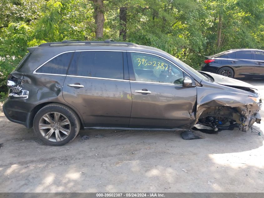 2012 Acura Mdx Advance Package VIN: 2HNYD2H63CH535121 Lot: 39502387