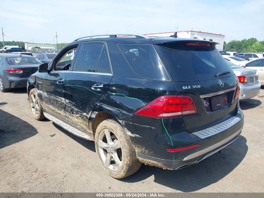 2016 Mercedes-Benz Gle 350 4Matic VIN: 4JGDA5HB5GA670094 Lot: 39502389