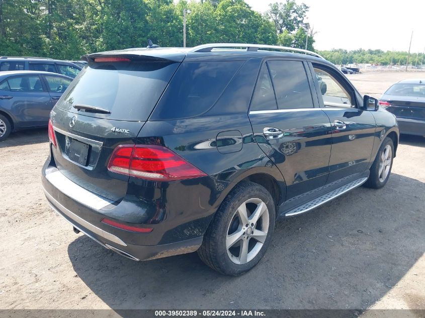 2016 Mercedes-Benz Gle 350 4Matic VIN: 4JGDA5HB5GA670094 Lot: 39502389