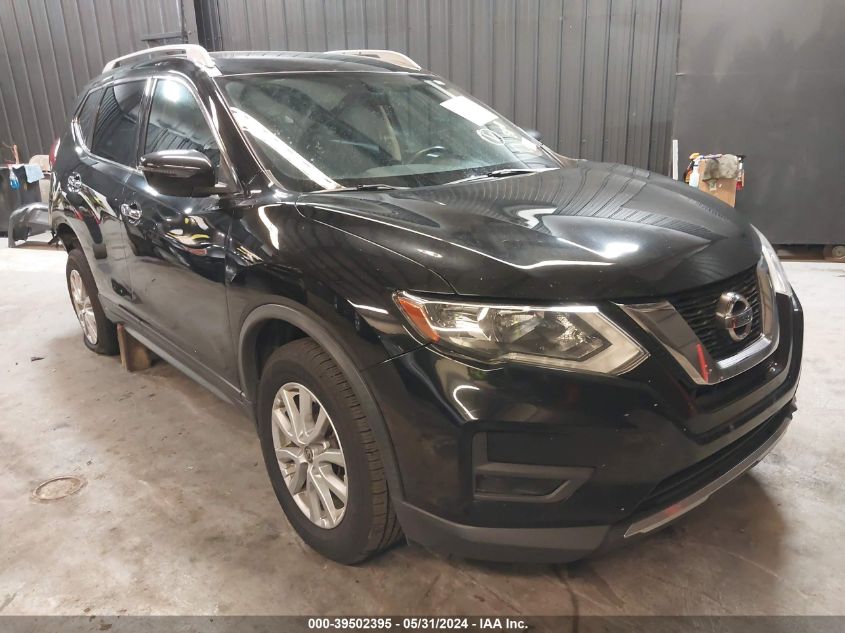 2017 Nissan Rogue Sv VIN: JN8AT2MV3HW018230 Lot: 39502395