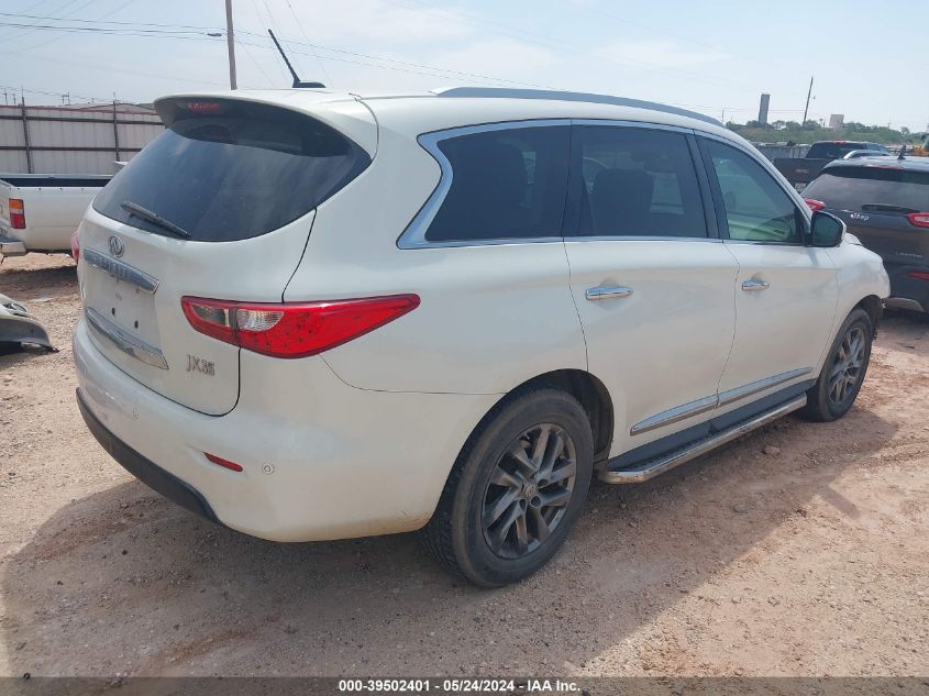 2013 Infiniti Jx35 VIN: 5N1AL0MMXDC324159 Lot: 39502401