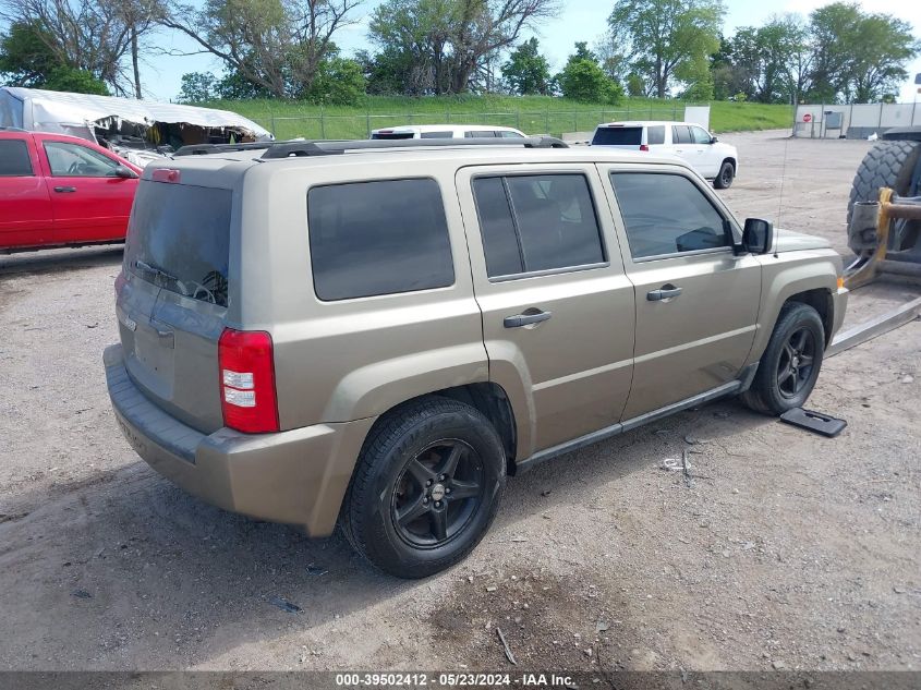 2007 Jeep Patriot Sport VIN: 1J8FT28077D273403 Lot: 39502412