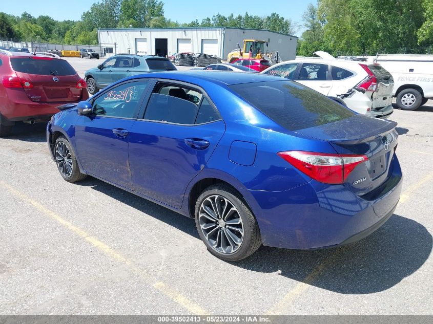 2014 Toyota Corolla S Plus VIN: 2T1BURHE5EC101937 Lot: 39502413