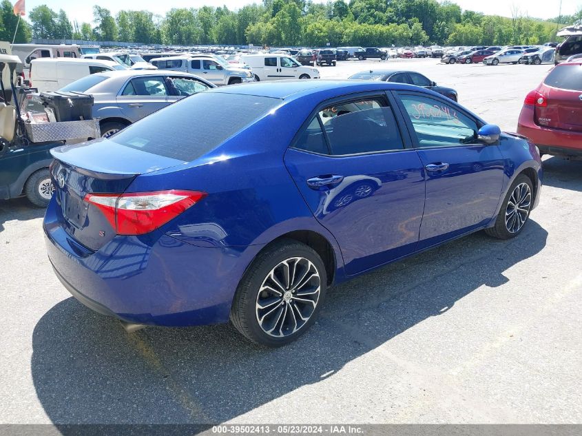 2014 Toyota Corolla S Plus VIN: 2T1BURHE5EC101937 Lot: 39502413