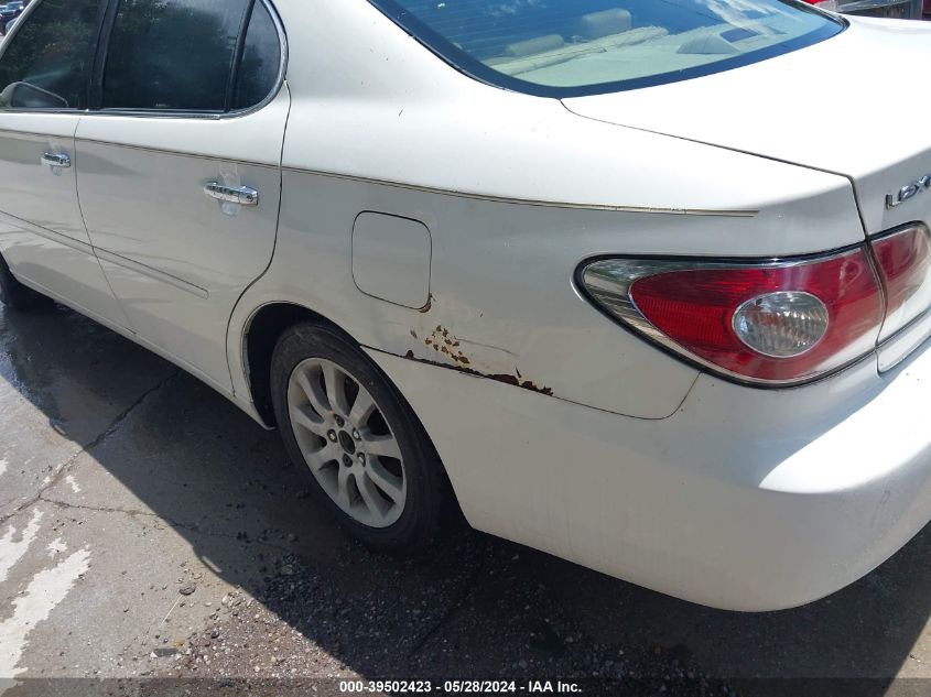 2002 Lexus Es 300 Base (A4) VIN: JTHBF30GX20057118 Lot: 39502423