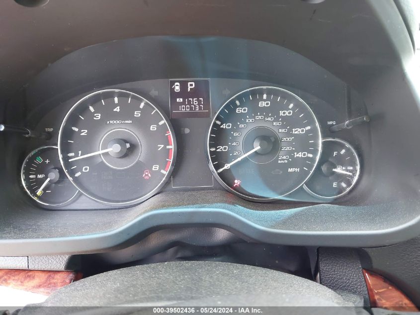 2011 Subaru Outback 2.5I Limited VIN: 4S4BRBKC4B3343800 Lot: 39502436