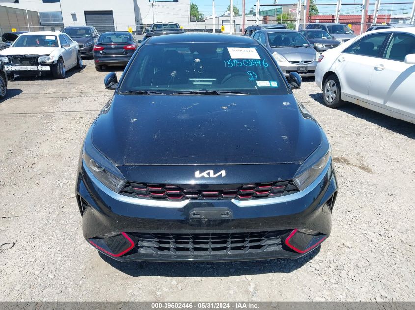 2022 Kia Forte Gt-Line VIN: 3KPF54AD6NE442946 Lot: 39502446