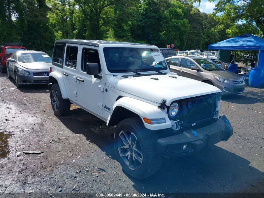 2024 Jeep Wrangler 4Xe Sport S VIN: 1C4RJXN60RW144040 Lot: 39502449