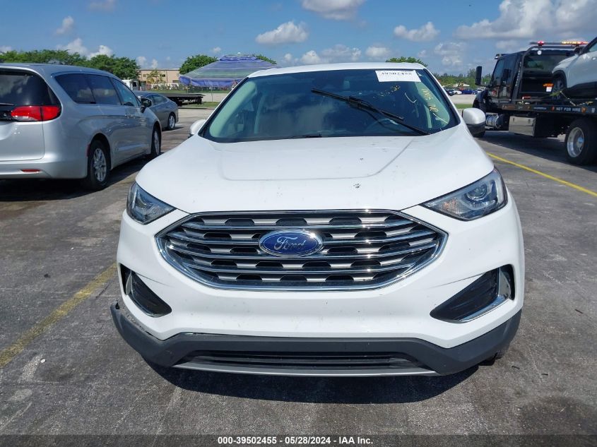 2022 Ford Edge Sel VIN: 2FMPK4J9XNBA34414 Lot: 39502455