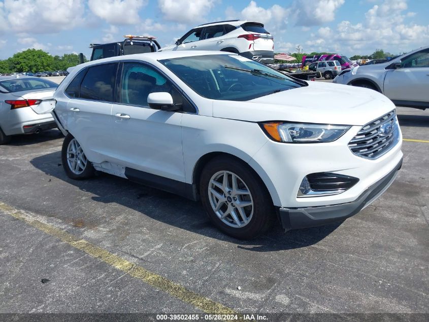 2022 Ford Edge Sel VIN: 2FMPK4J9XNBA34414 Lot: 39502455