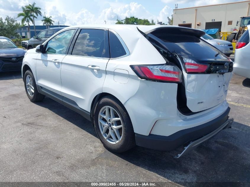 2022 Ford Edge Sel VIN: 2FMPK4J9XNBA34414 Lot: 39502455