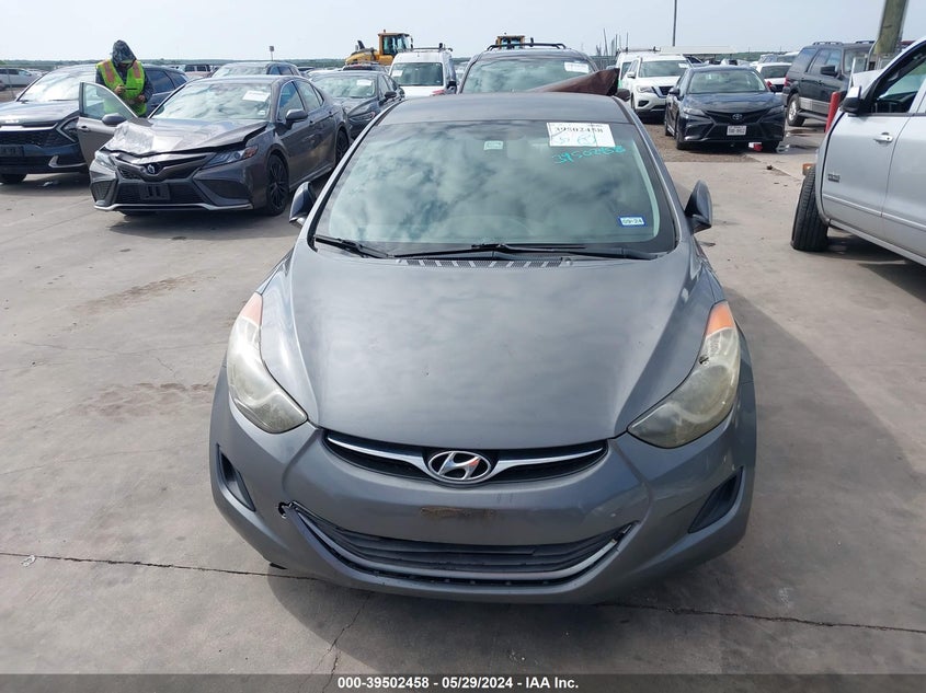 2013 Hyundai Elantra Gls VIN: 5NPDH4AE4DH399404 Lot: 39502458