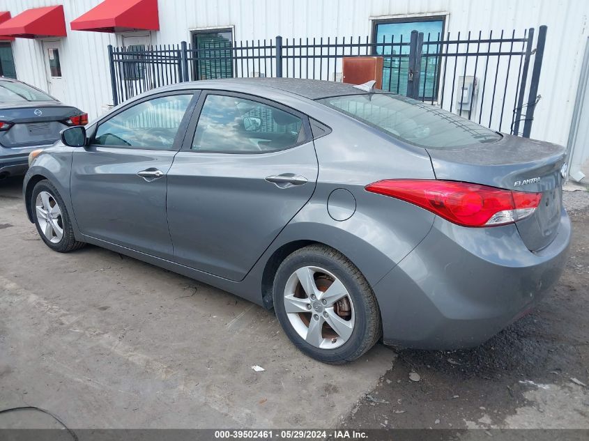 2013 Hyundai Elantra Gls VIN: 5NPDH4AE8DH398028 Lot: 39502461