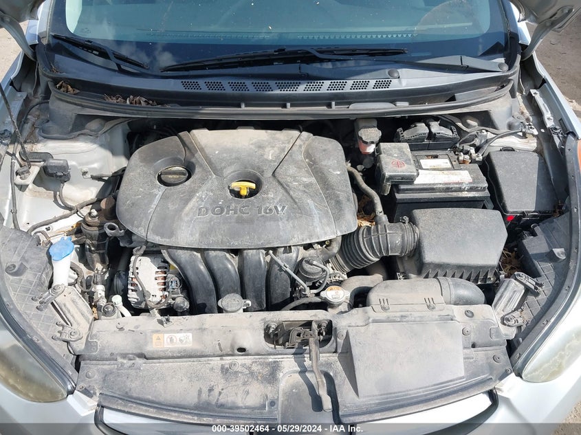 2013 Hyundai Elantra Gls VIN: 5NPDH4AE8DH396330 Lot: 39502464