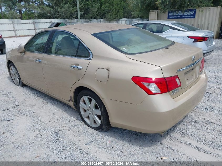 2007 Lexus Es 350 VIN: JTHBJ46G072139026 Lot: 39502467