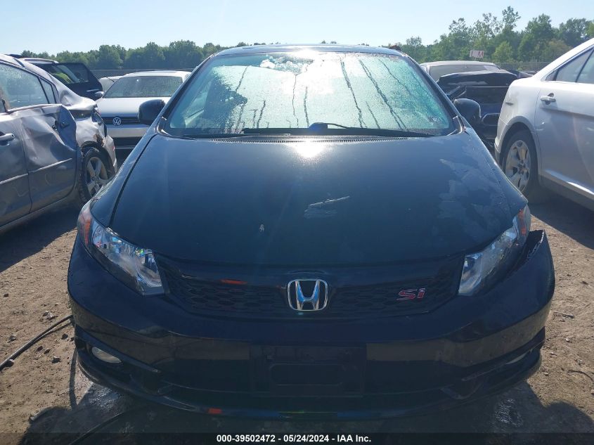 2012 Honda Civic Si VIN: 2HGFB6E56CH705835 Lot: 39502472