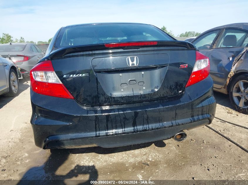 2012 Honda Civic Si VIN: 2HGFB6E56CH705835 Lot: 39502472