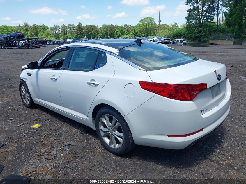 2013 Kia Optima Ex VIN: 5XXGN4A72DG160744 Lot: 39502482