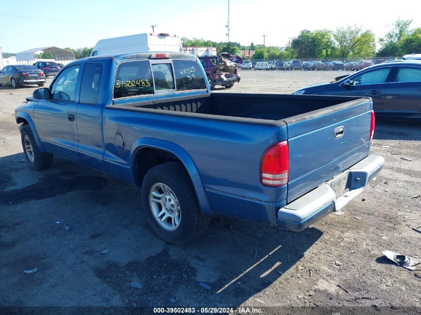 2003 Dodge Dakota Sport VIN: 1D7HL32X93S110050 Lot: 39502483