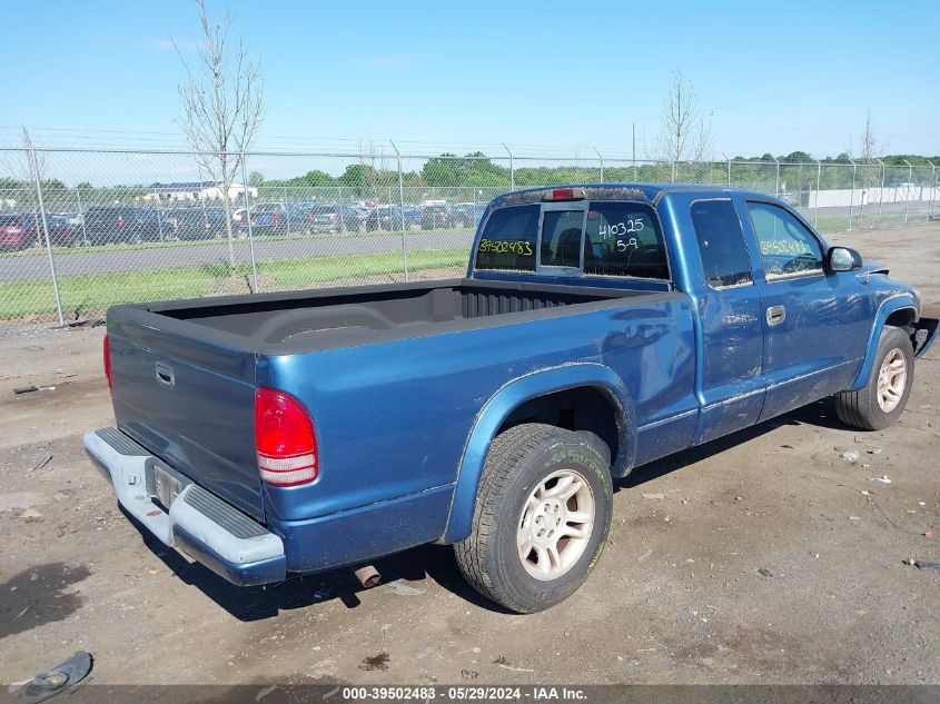 2003 Dodge Dakota Sport VIN: 1D7HL32X93S110050 Lot: 39502483