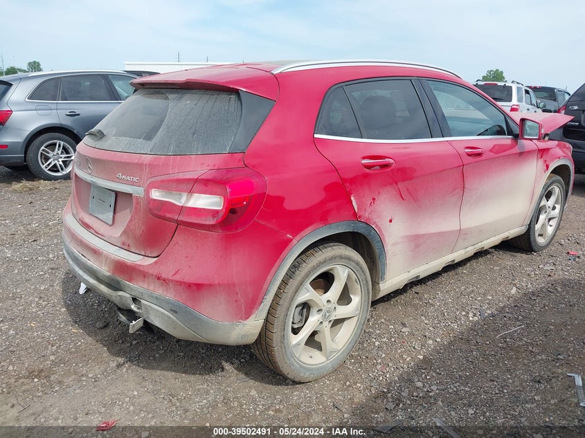 2018 Mercedes-Benz Gla 250 4Matic VIN: WDCTG4GBXJJ497524 Lot: 39502491
