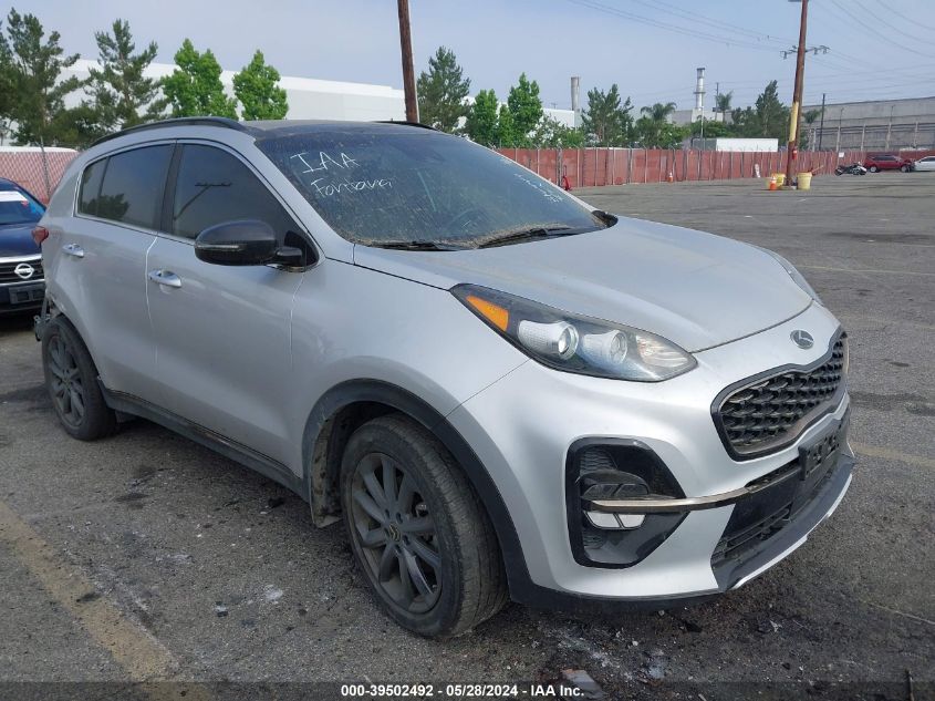 2020 Kia Sportage S VIN: KNDP63AC1L7814449 Lot: 39502492