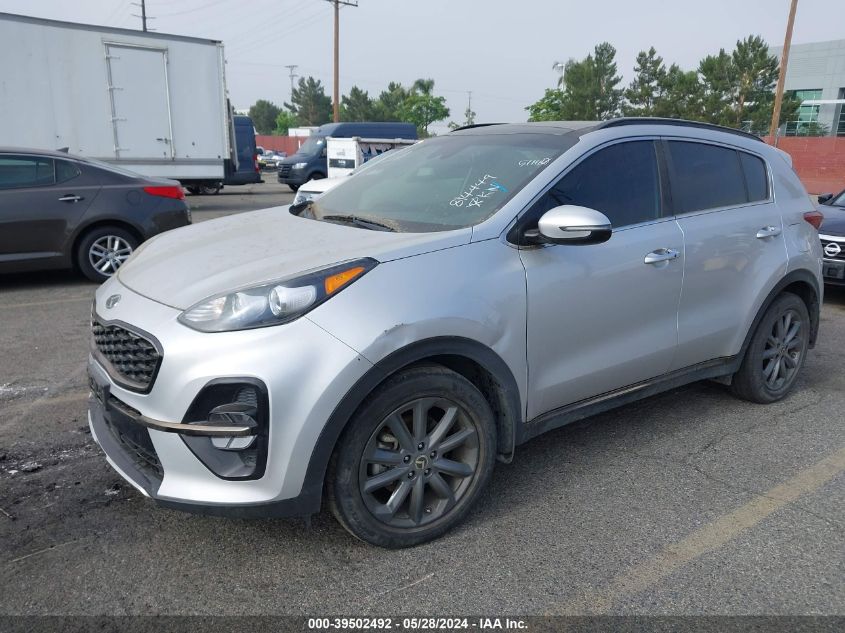 2020 Kia Sportage S VIN: KNDP63AC1L7814449 Lot: 39502492