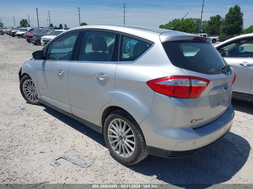 2013 Ford C-Max Hybrid Sel VIN: 1FADP5BU2DL551650 Lot: 39502499