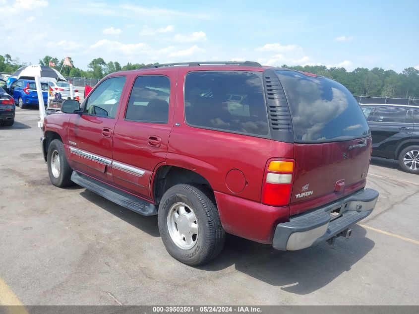 2003 GMC Yukon Slt VIN: 1GKEC13Z53R161090 Lot: 39502501