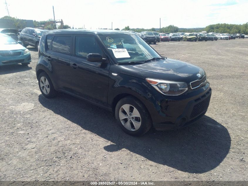 2014 Kia Soul VIN: KNDJN2A28E7042772 Lot: 39502507