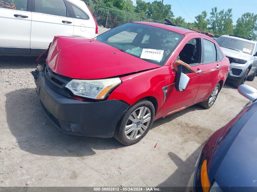 2008 Ford Focus Se/Sel/Ses VIN: 1FAHP35N68W249440 Lot: 39502512