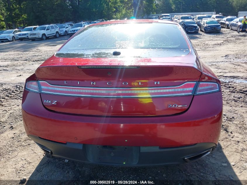 2013 Lincoln Mkz VIN: 3LN6L2G96DR803396 Lot: 39502519