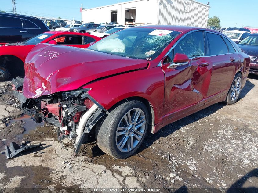 2013 Lincoln Mkz VIN: 3LN6L2G96DR803396 Lot: 39502519