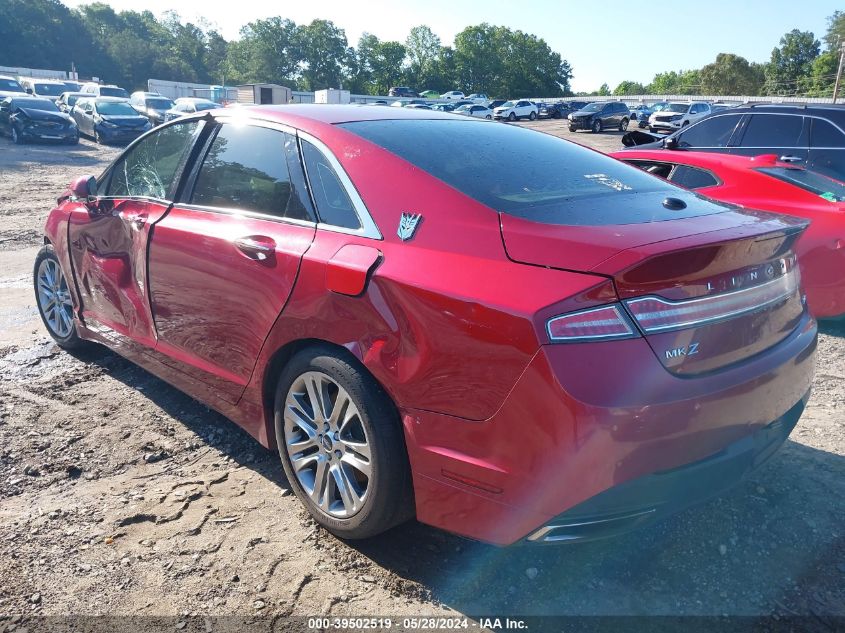 2013 Lincoln Mkz VIN: 3LN6L2G96DR803396 Lot: 39502519