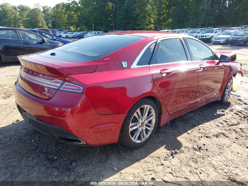 2013 Lincoln Mkz VIN: 3LN6L2G96DR803396 Lot: 39502519