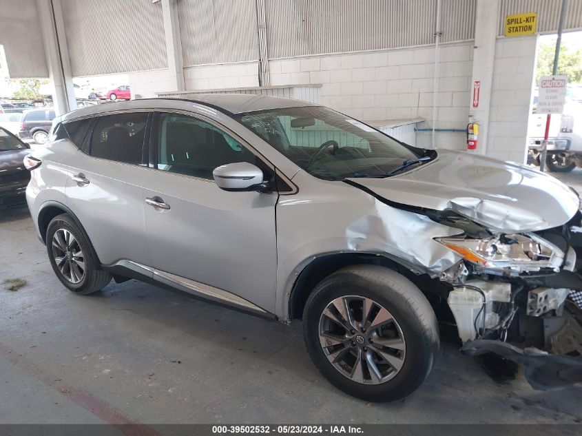 2017 Nissan Murano S VIN: 5N1AZ2MG4HN121959 Lot: 39502532