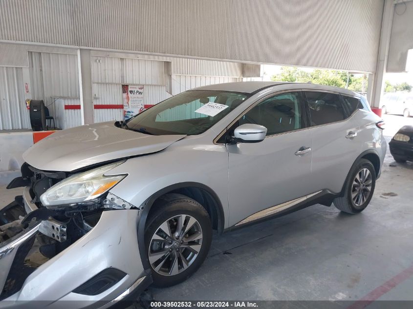 2017 Nissan Murano S VIN: 5N1AZ2MG4HN121959 Lot: 39502532