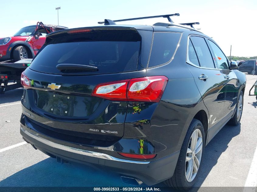 2018 Chevrolet Equinox Premier VIN: 2GNAXWEX8J6144274 Lot: 39502533