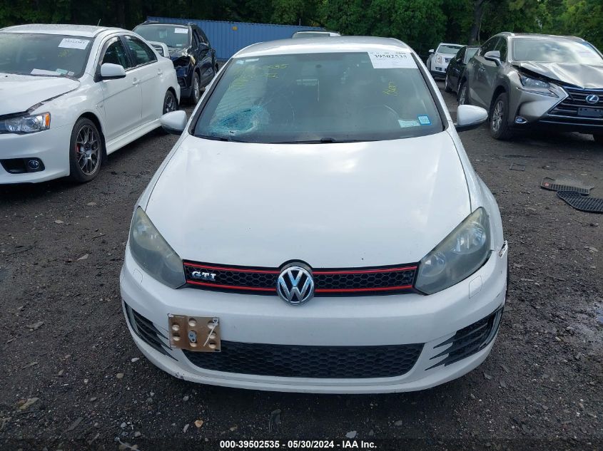 2012 Volkswagen Gti VIN: WVWED7AJ8CW128854 Lot: 39502535