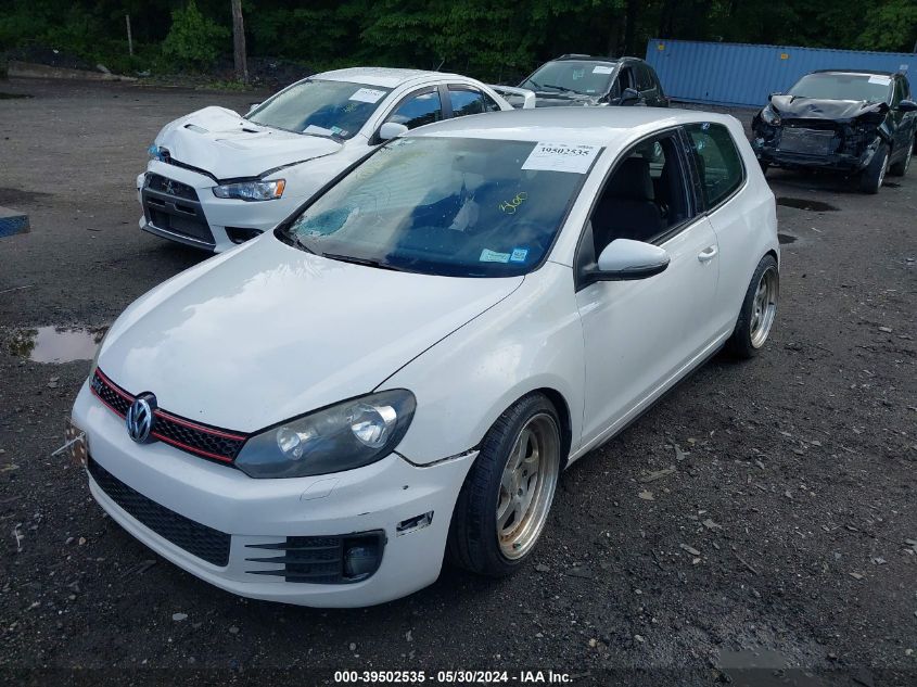 2012 Volkswagen Gti VIN: WVWED7AJ8CW128854 Lot: 39502535