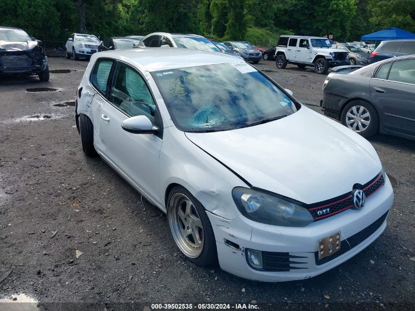 2012 Volkswagen Gti VIN: WVWED7AJ8CW128854 Lot: 39502535